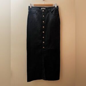 Only Black Denim Skirt
